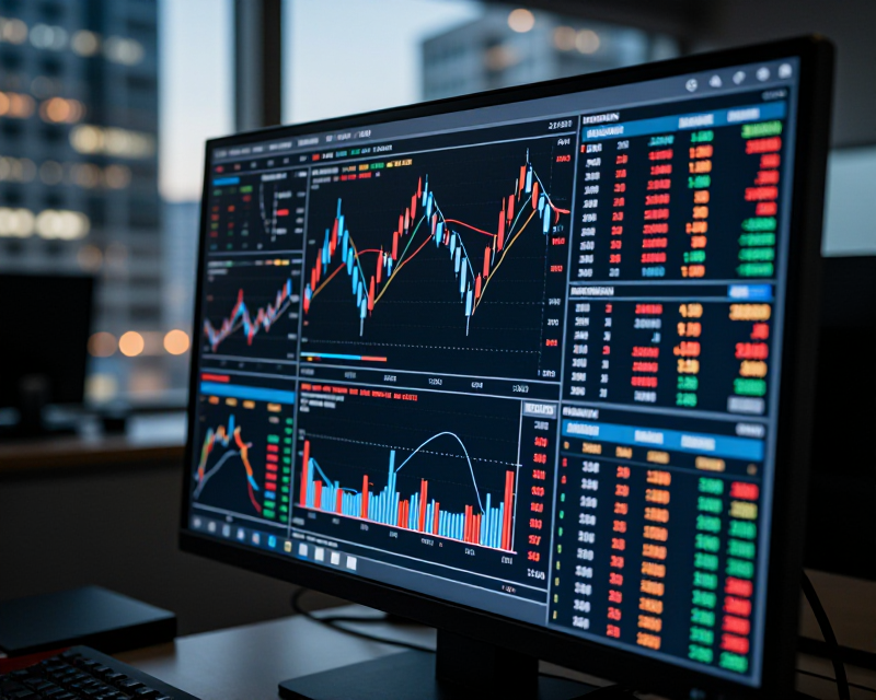 Financial Market Volatility Visualization