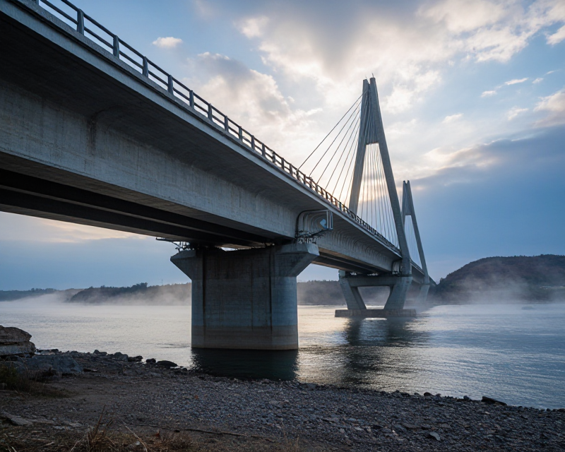 Tumen River Bridge Construction Completion