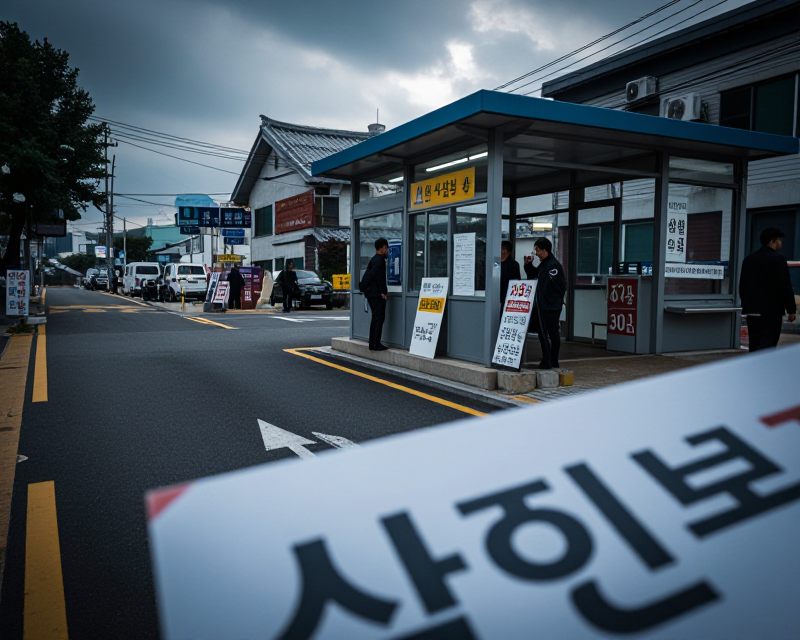 Election Tension in Seoul