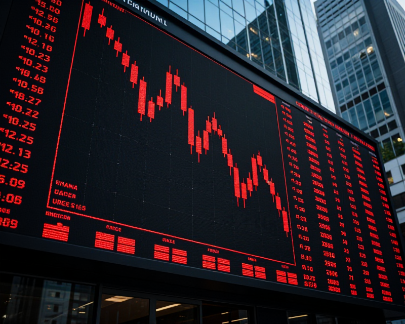 Stock Market Decline Visualization