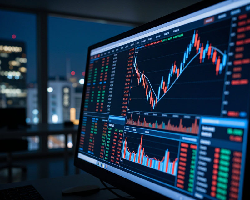 Financial Market Data Visualization