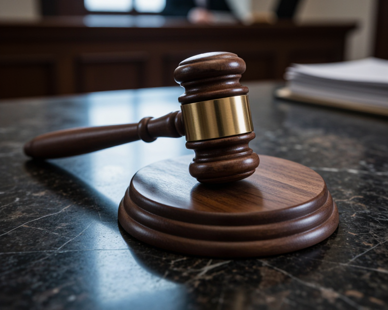 Symbolic Justice Gavel