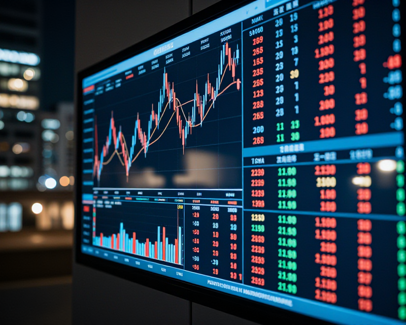 Financial Market Data Visualization