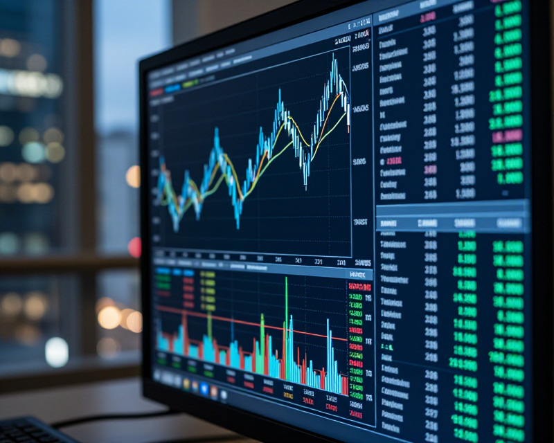 Financial Market Data Visualization