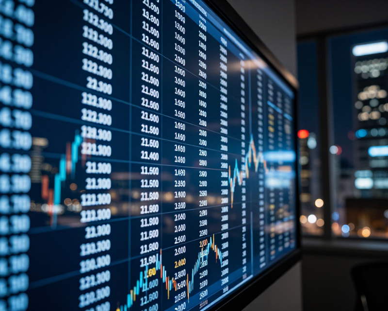 Financial Market Data Visualization